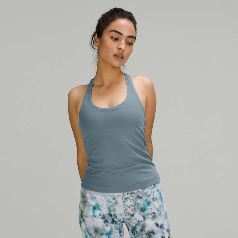 LULULEMON  Cool Racerback Shorter Length *Nulu No Size Tag‎ Check Measurements